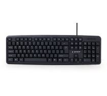Gembird KB-U-103 Wired Keyboard, USB, US English, Black