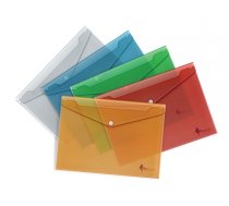 Envelope with print Forpus, A4, plastic, white, transparent 0820-009