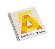 Exercise book with spiral Esselte, A5/70, Squared, soft cover 0722-103