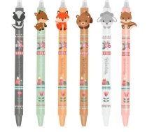 Retractable erasable pen Little Foxes