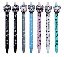 Retractable erasable pen Colorino Dogs