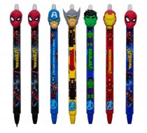 Retractable erasable pen Colorino Disney Avengers / Spiderman