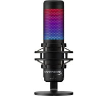 HyperX QuadCast S Microphone USB-C, 3.5mm jack, RGB Lighting, Black