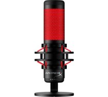 HyperX QuadCast Microphone USB Mini-B, 3.5mm jack, Red Lighting, Black