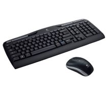 Logitech MK330 Combo Wireless Keyboard + Mouse, US, Black