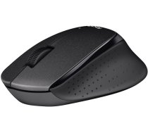 Logitech B330 Silent Plus Wireless Mouse, RF Wireless, 1000 DPI, Black