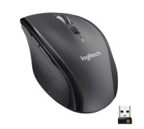 Logitech Marathon M705 Wireless Mouse, RF Wireless, 1000 DPI, Charcoal