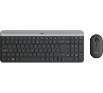 Logitech MK470 Slim Combo Wireless Keyboard + Mouse, US, Graphite