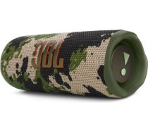 JBL Flip 6 Portable Speaker, Wireless, Bluetooth, Squad (Camouflage)