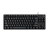 Logitech G413 TKL SE Wired Mechanical Gaming Keyboard Tenkeyless, USB, US, Black