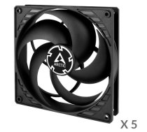 ARCTIC P14 Pressure-Optimised Fans, 3-pin, Black, 5 pcs | ACFAN00136A