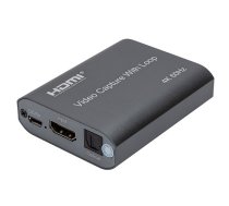 Video Capture with Loop HDMI USB2.0, 4K 60Hz | CA914173