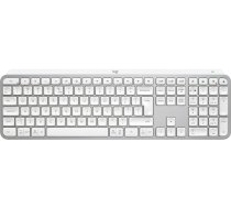 Logitech MX Keys S Wireless Keyboard, RF Wireless+Bluetooth, Illuminated, US Int, Pale Grey