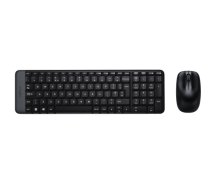 Logitech MK220 Combo Wireless Keyboard + Mouse, US, Black