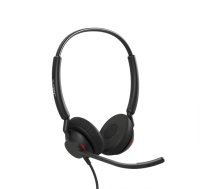 Jabra Engage 40 MS Stereo Inline Link Wired Headset, USB-C/USB-A, Black