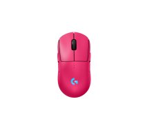 Logitech G Pro 2 Lightspeed Wireless Gaming Mouse RF Wireless 44000 DPI, Magenta