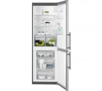 Electrolux ledusskapis (sald.apakšā) 185 cm-EN3601MOX