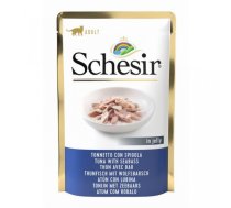 Schesir Cat Tuna with Seabass, 85g - tuncis un jūras asaris želejā