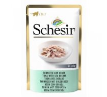 Schesir Cat Tuna with Sea Bream, 85g - tuncis un jūras karūsa želejā