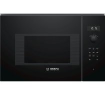 Bosch Microwave Oven BFL524MB0	 20 L, Retractable, Rotary knob, Touch Control, 800 W, Black, Built-in, Defrost function