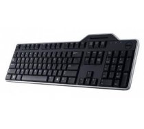 Dell KB-813 Keyboard layout Qwerty, Black, with smart card reader, Russsian