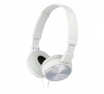 Sony Foldable Headphones MDR-ZX310 Headband/On-Ear, White