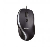 Logitech Mouse M500 Wired, Precision laser mouse, Black, No