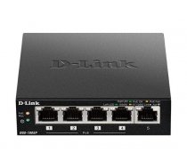 D-Link Switch DGS-1005P Unmanaged, Desktop, 1 Gbps (RJ-45) ports quantity 5, PoE ports quantity 4, Power supply type External