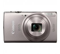 Canon IXUS 285 HS Compact camera, 20.2 MP, Optical zoom 12 x, Digital zoom 4 x, Image stabilizer, ISO 3200, Display diagonal 7.62 ", Wi-Fi, Focus TTL, Video recording, Lithium-Ion (Li-Ion), Silver