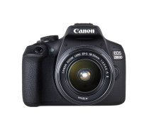 Canon EOS 2000D 18-55 II EU26 SLR Camera Kit, Megapixel 24.1 MP, Image stabilizer, ISO 12800, Display diagonal 3.0 ", Wi-Fi, Video recording, APS-C, Black