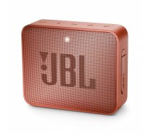 Portable Speaker|JBL|GO 2|Portable/Waterproof/Wireless|1xMicro-USB|1xStereo jack 3.5mm|Bluetooth|JBLGO2CINNAMON