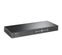 TP-LINK TL-SG1016 Switch Unmanaged, Rack Mountable, 16 x 10/100/1000Mbps ports, PSU single