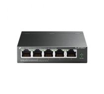 TP-LINK Switch TL-SF1005LP Unmanaged, Desktop, 10/100 Mbps (RJ-45) ports quantity 5, PoE ports quantity 4, Power supply type External