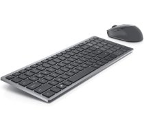 Dell KM7120W Keyboard and Mouse Set, Wireless, Batteries included, EN/LT, Titan Gray