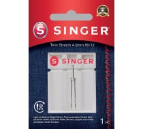 Singer Twin Stretch Needle, Decorative, 4.0 80/12 1PK