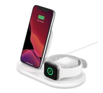 Belkin 3-in-1 Wireless Charger for Apple Devices BOOST CHARGE White