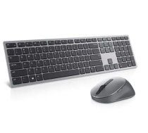 Dell Premier Multi-Device Keyboard and Mouse KM7321W Wireless, Batteries included, RU, Titan grey