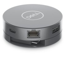 Dell 6-in-1 USB-C Multiport Adapter  DA305 0.12 m, Grey, USB Type-C