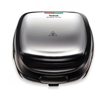 TEFAL Sandwich Maker SW341D12 Snack Time 700 W, Number of plates 2, Stainless Steel/Black