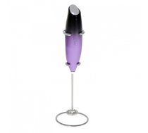 Adler Milk frother with a stand AD 4499 Black/Purple