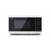 Sharp Microwave Oven YC-MS02E-W Free standing, 20 L, 800 W, White