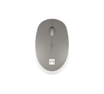 Natec Mouse Harrier 2 	Wireless, White/Grey, Bluetooth