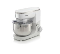 Gorenje Kitchen Machine MMC1005W Kitchen Machine, 1000 W, Bowl capacity 4.8 L, Number of speeds 6, Blender, Meat mincer, White