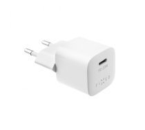 Fixed Mini USB-C Travel Charger Fast charging, White, 20 W