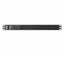 Aten PE0210SG Basic 1U PDU with surge protection Aten PE0210SG Basic 1U PDU with surge protection Black