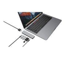 Hyper HyperDrive USB-C 7-in-1 Laptop Form-Fit Hub - Space Grey