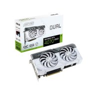 ASUS Dual GeForce RTX 4070 SUPER White OC Edition 12GB GDDR6X Gaming