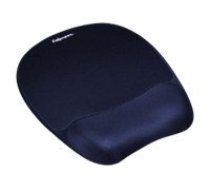 Fellowes Foam mouse pad with wrist support, dark blue