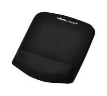 Fellowes Mouse pad with wrist support PlushTouch, black