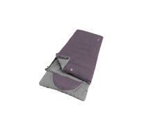 Outwell Contour Sleeping Bag, Left zipper, Dark Purple